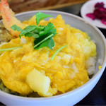 炉端と天ぷら屋台 さくら亭 - さくら亭 天丼＠税込1,000円