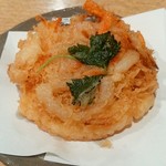 そば処 しおじま - 以外に(!?)美味しいかき揚げ