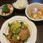クロモリ - 回鍋肉定食