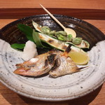 小柳寿司 - のどぐろの塩焼き