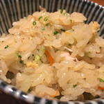 あわい - 鯵と小葱の炊き込みごはん