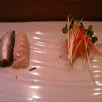 すし屋の桐野 - ７、８品目：握り（左：コハダ　右：平目のえんがわ）