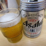 濃厚とんこつラーメン 恵比寿家 - 缶ビール　３５０ｍｌ　350円