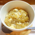 キッチンひとさら - お豆腐とジャガイモのあんかけ