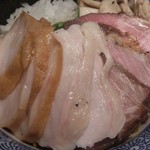 麺屋一燈 - 2017/5 月曜日限定「塩汁なし鶏白湯そば」(2)