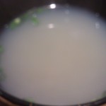 麺屋一燈 - 2017/5 月曜日限定「塩汁なし鶏白湯そば」(2)