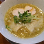 もんど - 期間限定「鶏塩ワンタン麺」2017.5