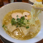 もんど - 期間限定「鶏塩ワンタン麺」2017.5