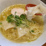 もんど - 期間限定「鶏塩ワンタン麺」2017.5