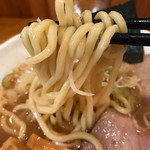 麺道 ゲンテン - 太麺アップ