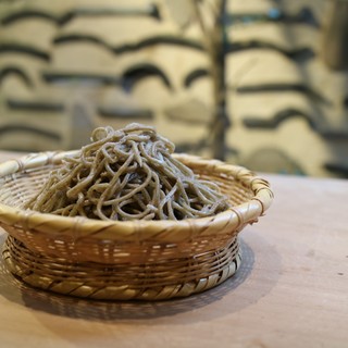 Enjoy the original taste of soba made with homemade flour.