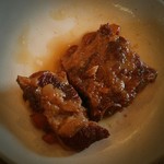 島豆腐と、おそば。真打田仲そば - ソーキです。