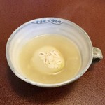 ジャム cafe 可鈴 - 新玉葱の丸ごとスープ