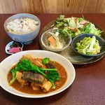 ジャム cafe 可鈴 - お料理が出揃いました。