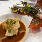 ビストロ ダイア - 身の方は超絶ビスクソースで