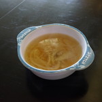 レストラン遊鶴羽 - コンソメスープ