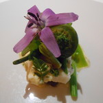 レフェルヴェソンス - 市井の山居～あいなめの乳清ポシェと山菜たち