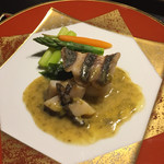 月の花 梟 - 鮑ぷりっぷり