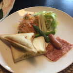 月の花 梟 - ホットサンド