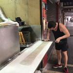 永和豆漿 - 油條作成中～～