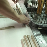 永和豆漿 - 油條作成中～～