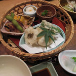 668623 - 昼膳、メインが鱧の天ぷらバージョン