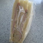 オレンジポップス - ハムサンド150円