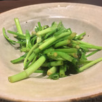 クロモリ - 芹の山椒風味炒め