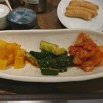 どんじゃか - 漬物盛り合わせ