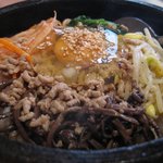 萬寿苑 - 石焼ビビンパ＠2010/10/11