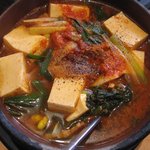 萬寿苑 - チゲ鍋＠2010/10/11