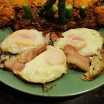 居酒屋くろ兵衛 - ベーコンエッグ