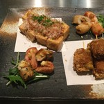 うら銀座くらぶ - 季節の前菜盛り合わせ