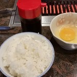 焼肉さかえ - 2017/5/4 たまごかけごはん