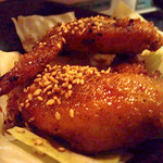 博多もつ処 東屋 - 鶏の手羽先