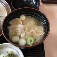 とんかつ まい泉 青山本店 - 追加料金で「豚汁」❣️