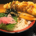 海鮮居酒屋 花の舞 - 伝助穴子W丼