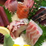 日の基 - 刺身盛り合わせ