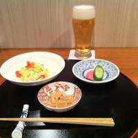 味菜 - サラダ・イカの塩辛・漬物