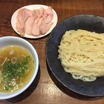 町田汁場 しおらーめん進化 - しおつけ麺 鶏チャーシュー