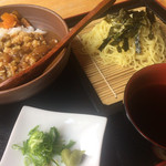 Hichirinkan - ざるラーメンセット790円