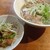 千代橋黄金らーめん ダルマ - 料理写真:いりこらーめん(塩味)と肉飯