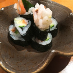 旬魚処 海蔵 - 赤貝を鮨にしてくれました(^ ^)