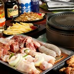 難波ビアガーデンBBQスモーキー - 【一日10組限定】4.5.6月限定！お肉のBBQコース3800円！！飲み放題&食べ放題付！