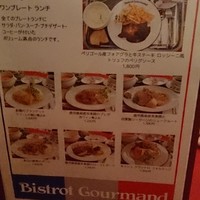 ビストロ グルマン - メニュー