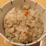 饗 くろ喜 - 鴨ピラフ（200円／饗 くろ㐂） 2017.5