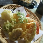 そば庭　旅人 - 天ぷらと季節のご飯