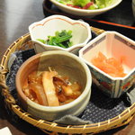 旬菜食堂まんま家 - 小鉢３種