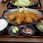 Katsugyo Chibaya - 近海あじフライ定食