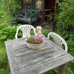 香り仕事 - テラス席